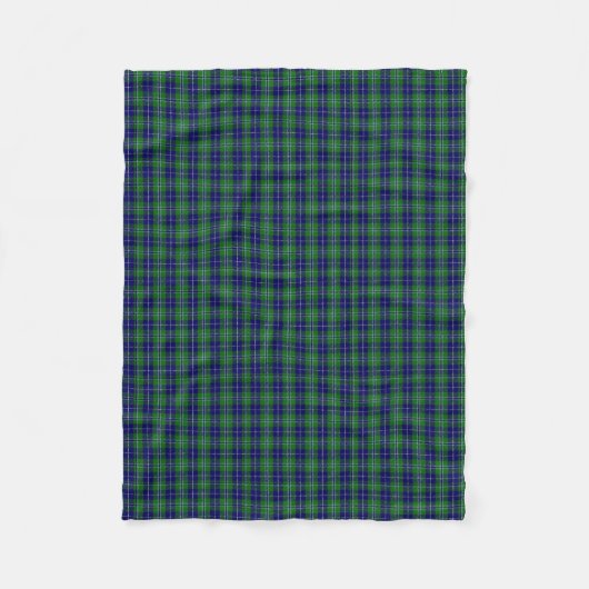 Couverture d'ouatine de plaid de tartan de clan de (Devant)