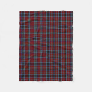 Couverture d'ouatine de plaid de tartan de clan de
