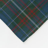 Couverture d'ouatine de plaid de tartan de clan de (Coin)