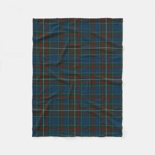 Couverture d'ouatine de plaid de tartan de clan de (Devant)