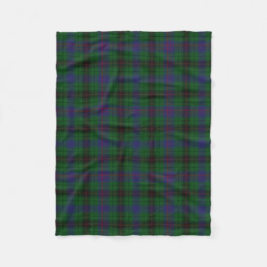 Couverture d'ouatine de plaid de tartan de clan de (Devant)
