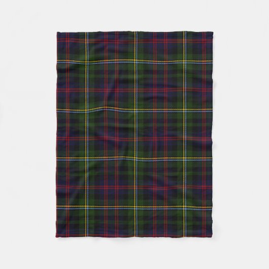 Couverture d'ouatine de plaid de tartan de clan de (Devant)