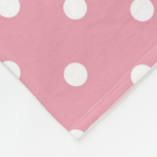 Couverture d'ouatine de point de polka de rose (Coin)