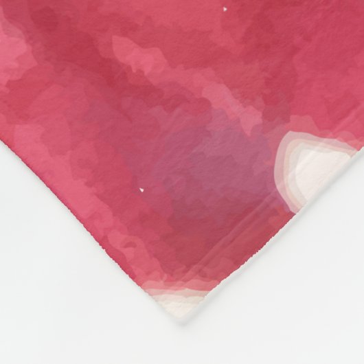 Couverture d'ouatine de roses rouges (Coin)