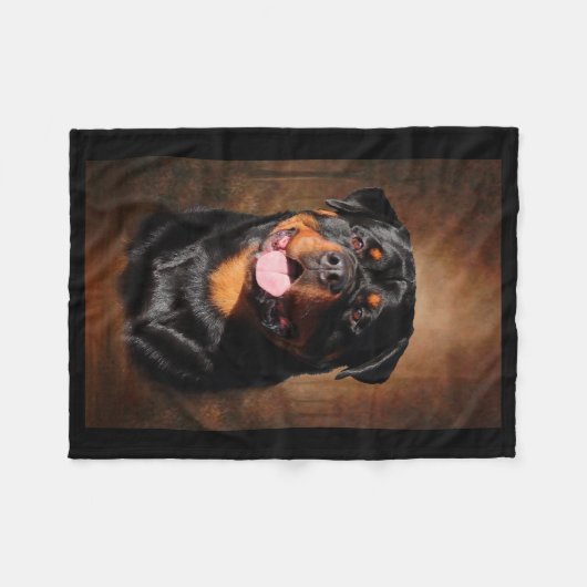 Couverture d'ouatine de rottweiler (Devant (Horizontal))