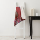 Couverture d'ouatine de Sherpa de mâle de cerfs (En situation)