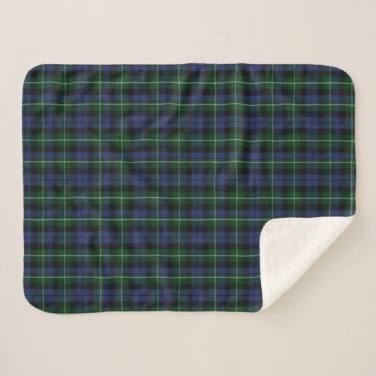 Couverture d'ouatine de Sherpa de plaid de (Devant (Horizontal))