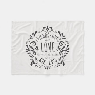 Couverture d'ouatine de soeurs d'amour d'étreintes