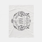 Couverture d'ouatine de soeurs d'amour d'étreintes (Devant)