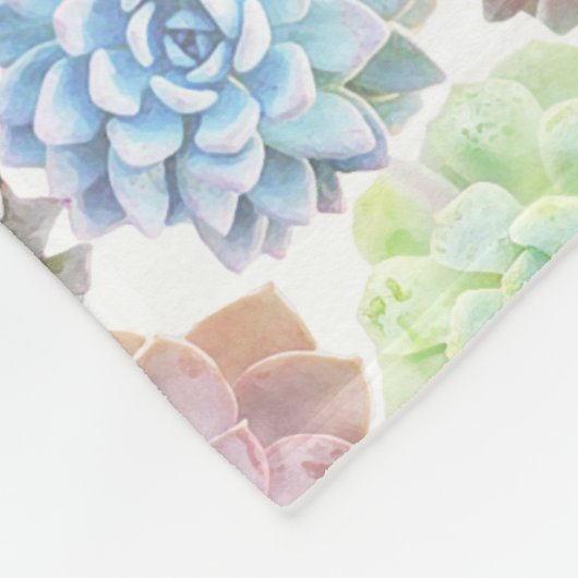 Couverture d'ouatine de Succulents (Coin)