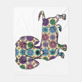 Couverture d'ouatine de teckel (Devant)