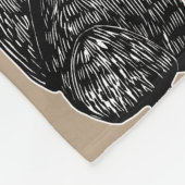 Couverture d'ouatine d'écureuils noirs (Coin)