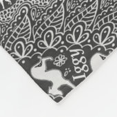 Couverture d'ouatine d'impression de lévrier (Coin)