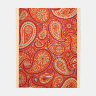 Couverture d'ouatine d'impression de Paisley
