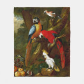 Couverture d'ouatine d'oiseaux de cacatoès de (Devant)
