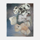 Couverture d'ouatine d'ours de nounours (Devant)