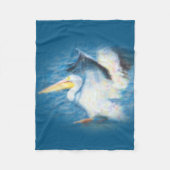 couverture d'ouatine du pélican 17 d'aquarelle (Devant)