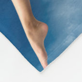 Couverture d'ouatine, fée de nuit sur la lune (Coin)