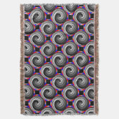 Couverture Double Yin Yang Spiral par Kenneth Yoncich (devant Vertical)