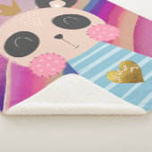 Couverture Douce en Fleece Sherpa pour Bébé : Desi (3/4)
