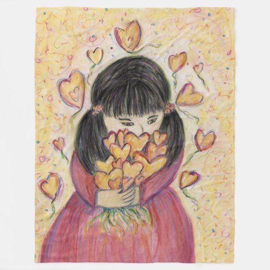 Couverture Douce et Douillette en Polaire Gatherin (Devant)