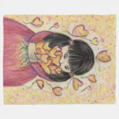 Couverture Douce et Douillette en Polaire Gatherin (Devant (Horizontal))