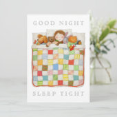 COUVERTURE DOUILLETTE 5x7 Carte Plate Vierge (Debout devant)