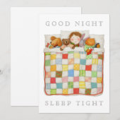 COUVERTURE DOUILLETTE 5x7 Carte Plate Vierge (Devant / Derrière)