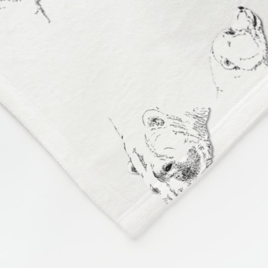 Couverture d'ours polaire Mère et couvertures d'ou (Coin)