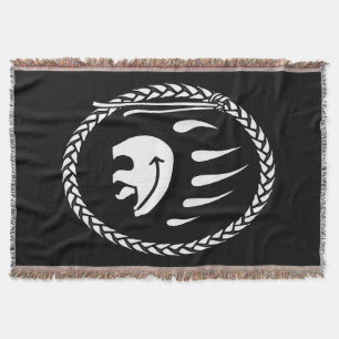 Couverture d'ours tribale Claw d'ours natif Lancer