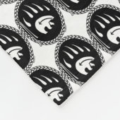 Couverture d'ours tribaux Art natif Couverture en (Coin)