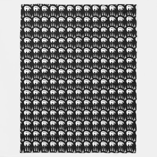 Couverture d'ours tribaux Art natif Couverture en (Devant)