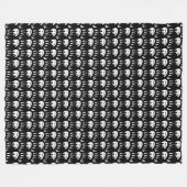 Couverture d'ours tribaux Art natif Couverture en (Devant (Horizontal))