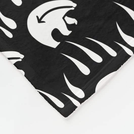 Couverture d'ours tribaux Art natif Couverture en (Coin)