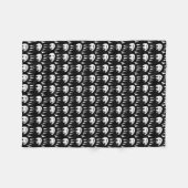 Couverture d'ours tribaux Art natif Couverture en (Devant (Horizontal))