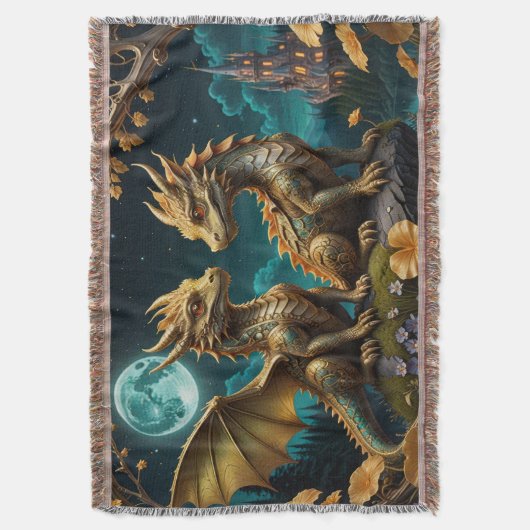 Couverture Dragon au clair de lune (devant Vertical)