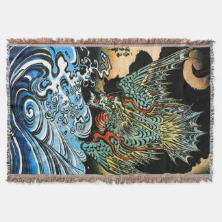 Couverture Dragon & Eau Spirit Kuniyoshi Art Japonais