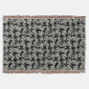 Couverture Dragon motif 01.wx4x4.bleu Gris BG