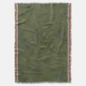 Couverture Dragon Star - Embossée en cuir vert (devant Vertical)