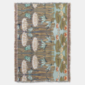Couverture Dragonflies Water Lilies Marais Art Nouveau (devant Vertical)