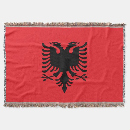 Couverture Drapeau albanais (Devant)
