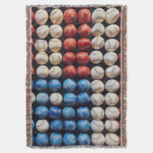 Couverture Drapeau américain de baseball (devant Vertical)
