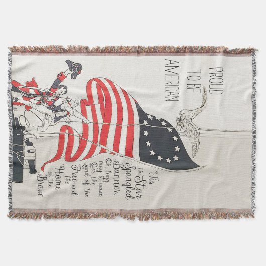 Couverture Drapeau américain de la bannière étoilée (Devant)