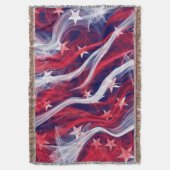Couverture Drapeau américain Throw Blanket (devant Vertical)