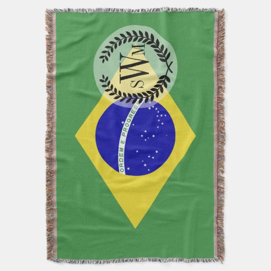Couverture Drapeau brésilien classique (devant Vertical)