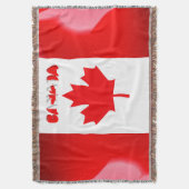 Couverture Drapeau canadien (devant Vertical)