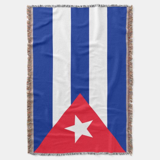 Couverture Drapeau Cuba (devant Vertical)