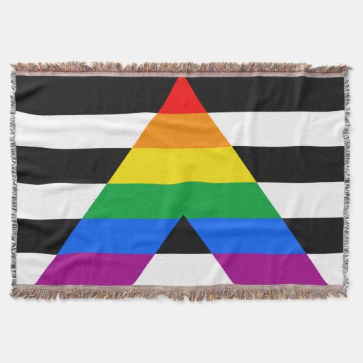 Couverture Drapeau d'allié LGBTQ+ (Devant)