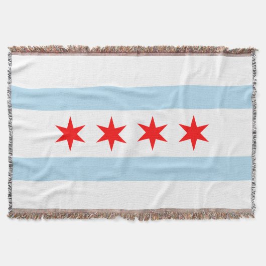 Couverture Drapeau de Chicago, l'Illinois (Devant)