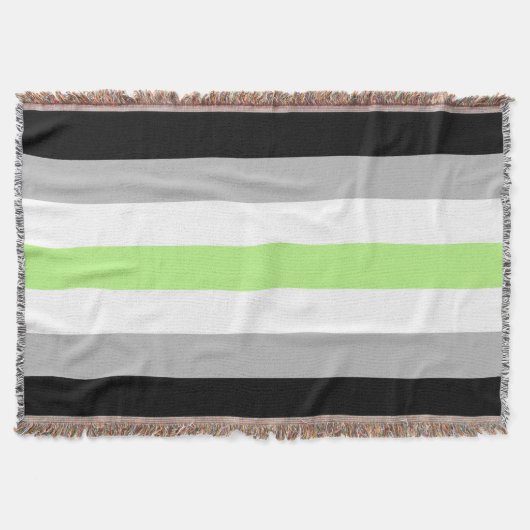 Couverture Drapeau de fierté agender (Devant)